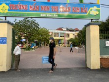 Trường mầm non thị trấn Kim Bài hân hoan chào các con học sinh trở lại trường học sau thời gian nghỉ phòng – chống dịch Covid-19.