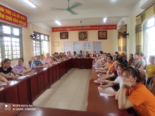 Trường MNTT Kim Bài tham gia bồi dưỡng chính trị hè năm 2022