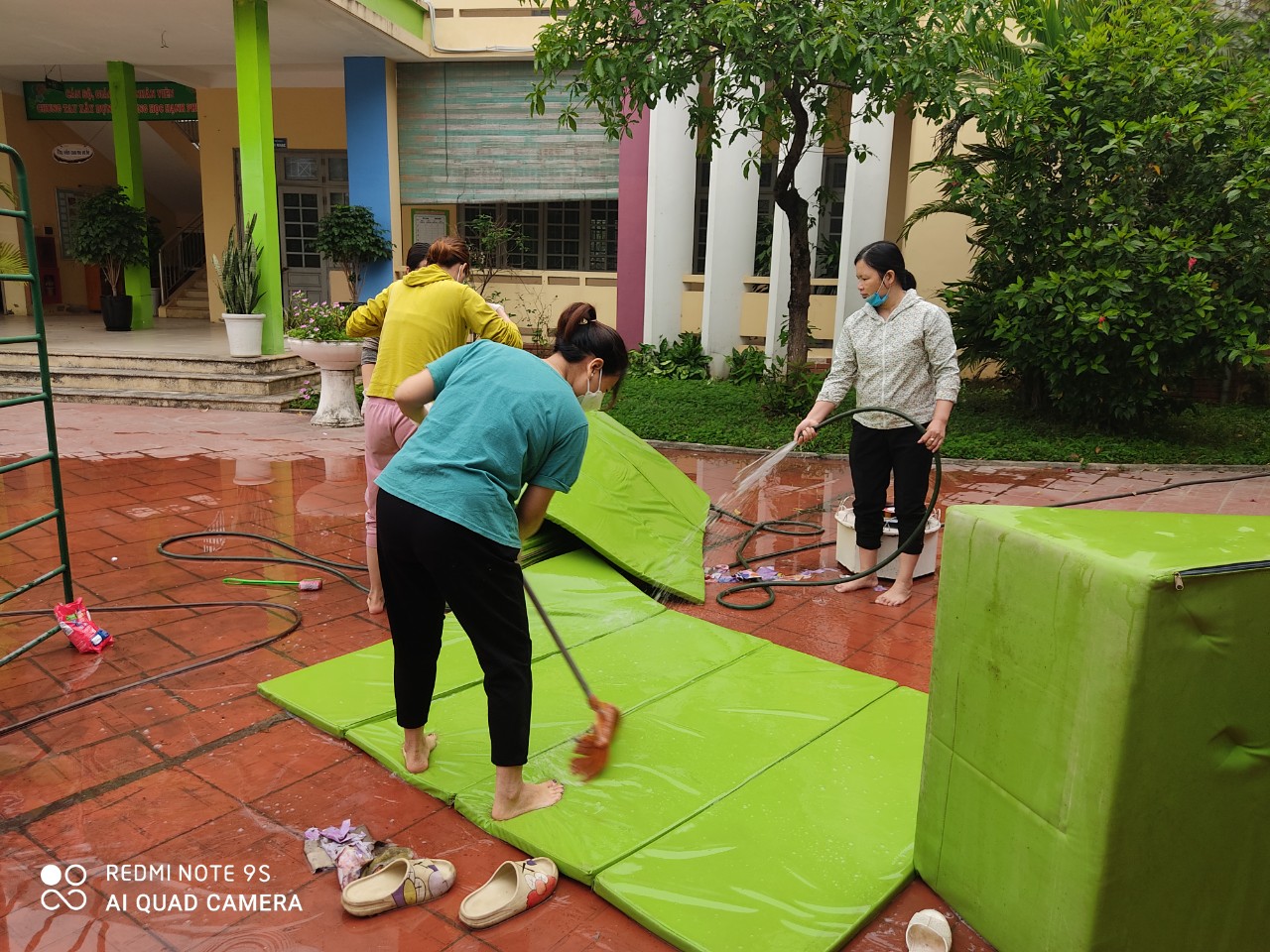 TRƯỜNG MNTT KIM BÀI ĐÃ SÃN SÀNG ĐÓN TRẺ TRỞ LẠI TRƯỜNG